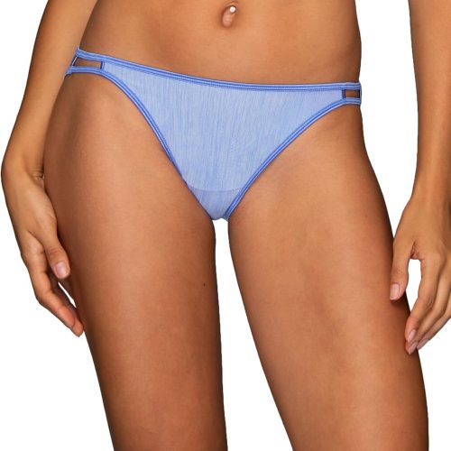 String Bikini Panties Silky Stretch Satin Trim